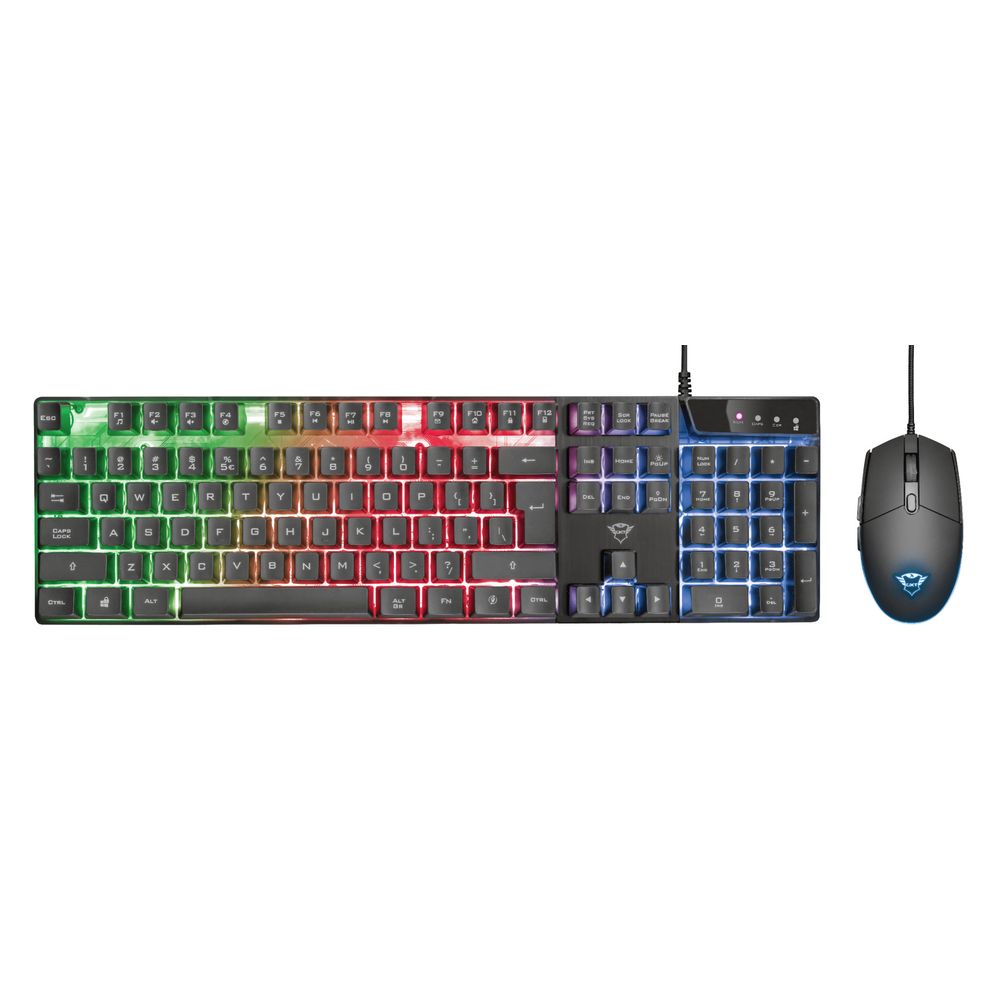 Trust GXT838 tastatura+miš Azor Gaming Combo, RGB slika 1