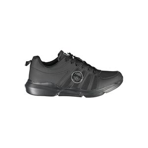 SERGIO TACCHINI MEN'S BLACK SPORTS SHOES