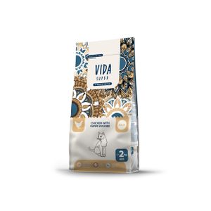 VIDA SUPER Suha hrana za odrasle mačke sa piletinom i super veggies, 2 kg