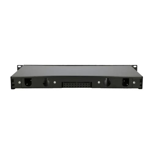 Extralink Patch panel 24 Duplex SC / 48 porta sa kasetom, bez modula, crni slika 2