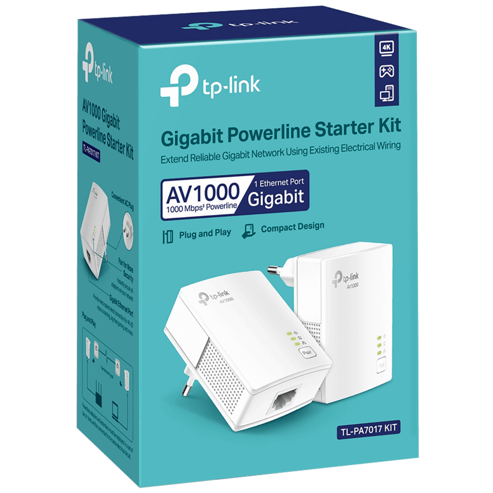 TP-LINK Mrežna strujna utičnica, AV1000 TL-PA7017 KIT slika 2