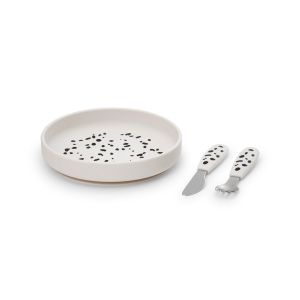 Elodie Details dalmatian dots silikonski set za jeloElodie Details Dalmatian Dots Silikonski Set Za Jelo