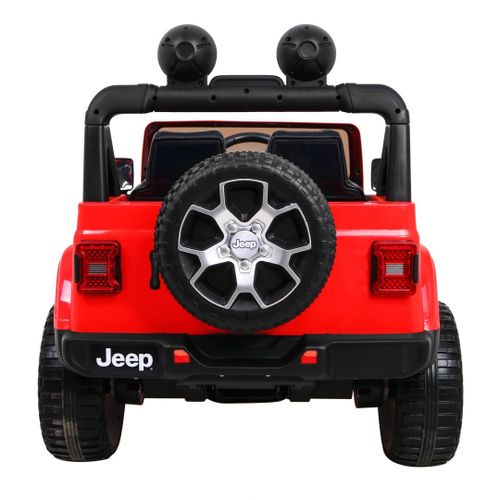 Licencirani auto na akumulator Jeep Wrangler Rubicon 4x4 - crveni slika 6