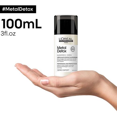 L'Oreal Professionnel Krema za kosu Metal Detox Leave In - 100 ml slika 3