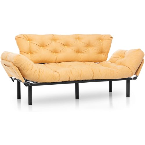 Atelier Del Sofa Trosjed na razvlačenje, Senf, Nitta Triple - Mustard slika 4