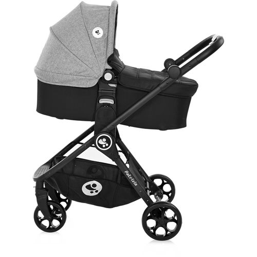 LORELLI PATRIZIA Kolica Light Grey 2u1 SET: Košara + Putna Torba + Zimska Navlaka (do 15 kg) slika 3