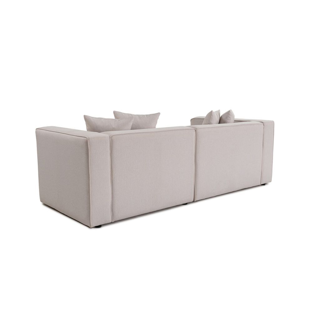 Mora XL Kutna Sofa Desna (L1-CHLRight) - Ecru slika 7