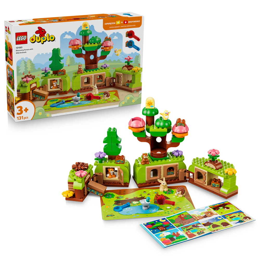 LEGO® DUPLO® 10480 šuma puna otkrića i divljih životinjica slika 1