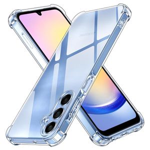 Techsuit Shockproof Clear Silicone prozirna maskica otporna na udarce za Samsung Galaxy A25 5G