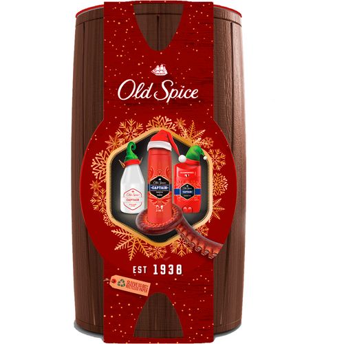 Old Spice Poklon paket Losion poslije brijanja 100 ml & Dezodorans u stiku 50 ml & Gel + šampon 250 ml slika 2