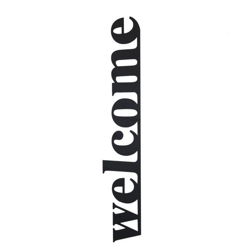 Wallity Metalna zidna dekoracija Welcome - APT490MS slika 4