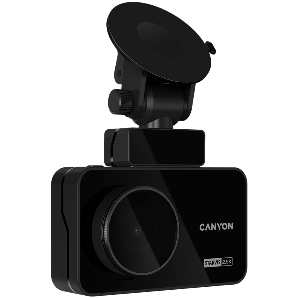 CANYON DVR25GPS Auto Kamera sa WQHD 2.5K Rezolucijom, Wi-Fi i GPS, Crna slika 8