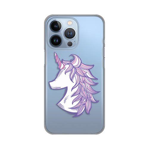 Torbica Silikonska Print Skin za iPhone 13 Pro 6.1 Purple Unicorn slika 1