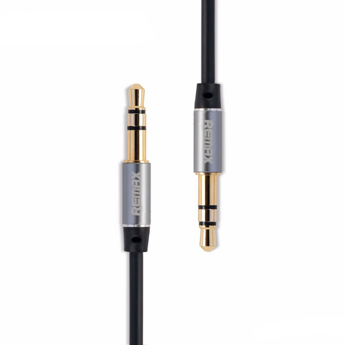 Audio kabl REMAX RM-L200 Aux 3.5mm crni 2m slika 1