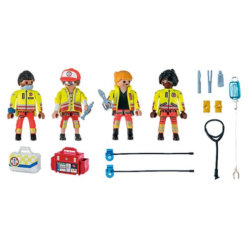 Playset Playmobil 71244 City Life Rescue Team 25 Dijelovi slika 3