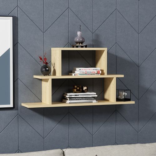 Pasific - Oak Oak Wall Shelf slika 1