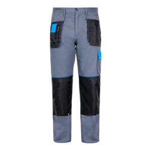 HLAČE SIVO-PLAVE 100% PAMUK 190G / M2 M(50)  L4050450