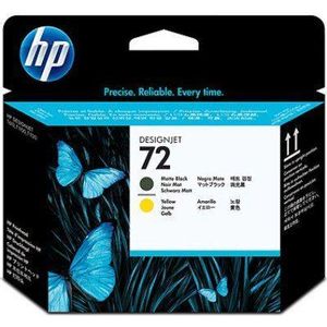 HP glava No.72 M.Black+Yellow (C9384A)