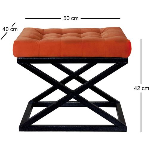 Capraz - Black, Orange Black
Orange Pouffe slika 2