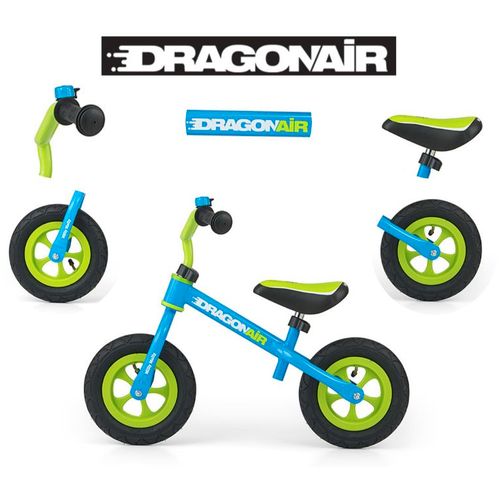 Milly Mally bicikl guralica Dragon Air plavi slika 3