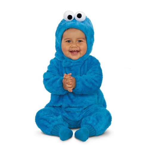 Svečana odjeća za odrasle My Other Me Cookie Monster Sesame Street (2 Dijelovi) slika 1