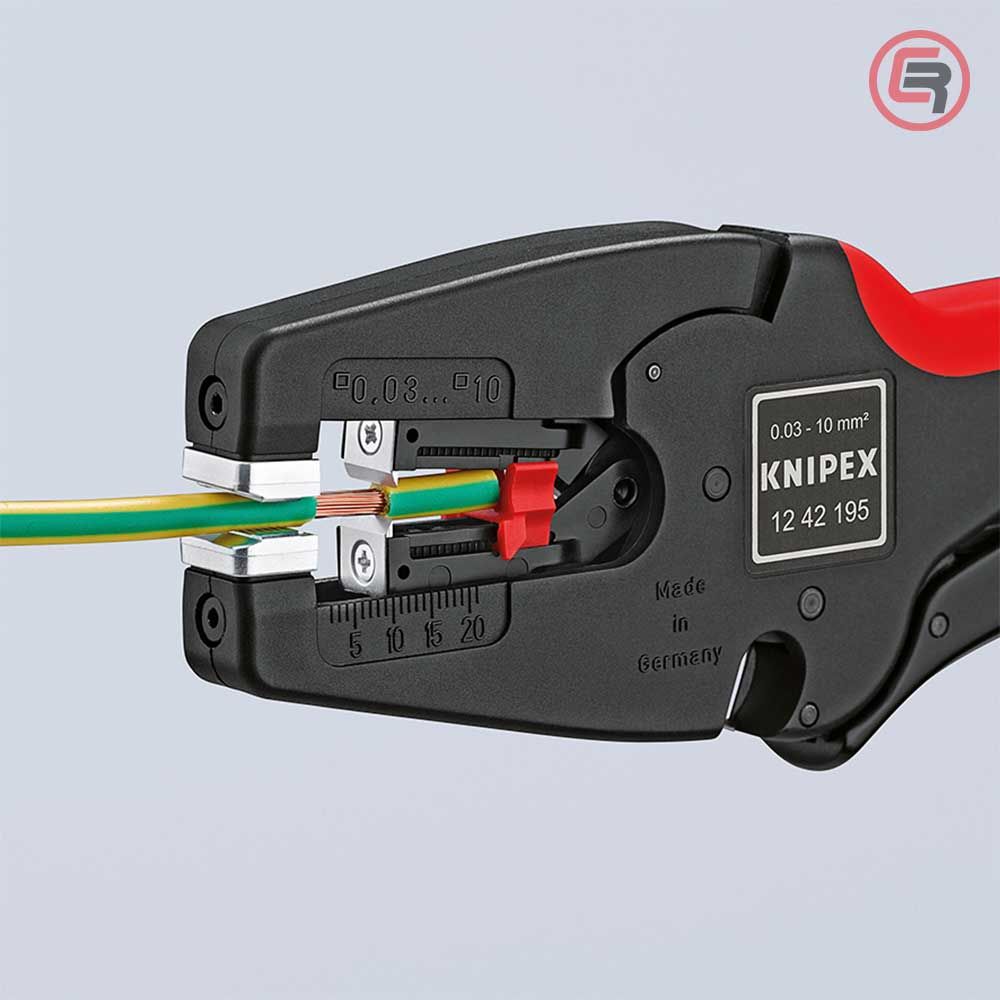 Knipex Kliješta Za Skidanje Izolacije MultiStrip 10 / 0,03 - 10,0 mm2 Automatska – 12 42 195 slika 9
