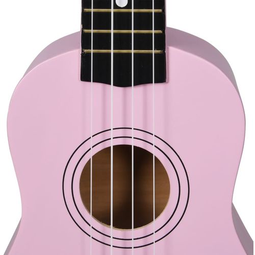 Set dječjeg ukulelea Soprano s torbom ružičasti 21 " slika 33