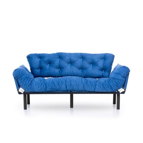 Atelier Del Sofa Trosjed na razvlačenje, Plava, Nitta Triple - Blue slika 3