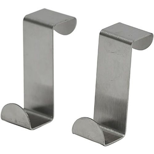 TENDANCE Vješalica za vrata 2/1 4,5x2,8x6cm Inox slika 1