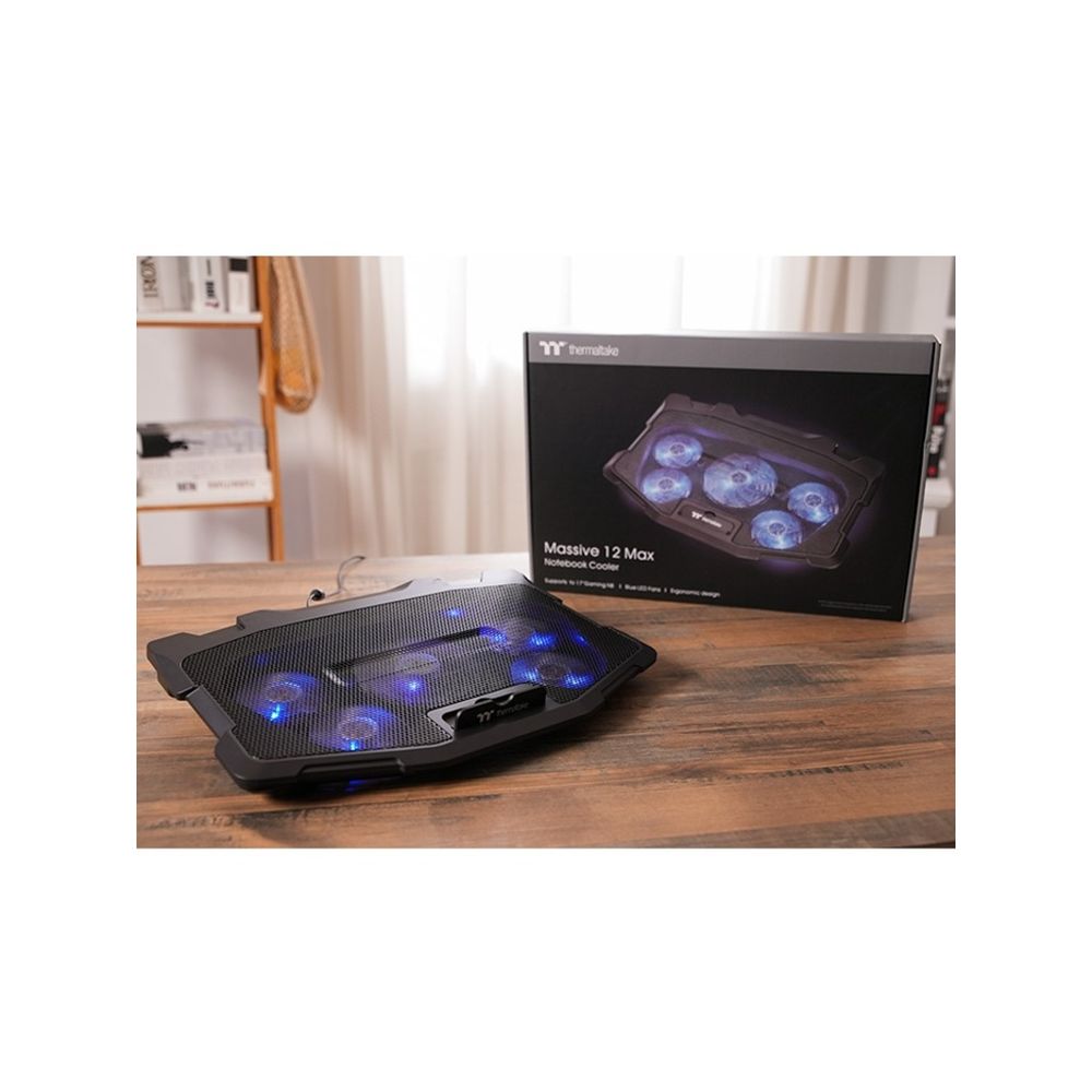 Thermaltake Massive 12 Max stalak za laptope, do 17" notebook cooler slika 4