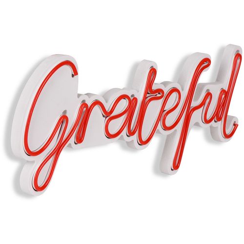 Wallity Ukrasna plastična LED rasvjeta, Grateful - Red slika 5