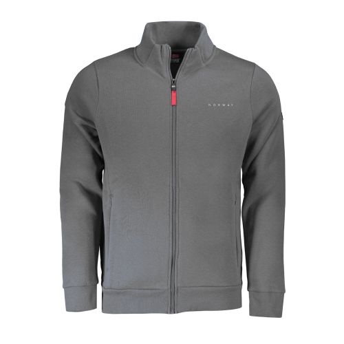 NORWAY 1963 MEN'S ZIP-UP SWEATSHIRT GREY slika 1