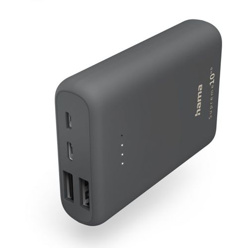 Hama "Supreme 10HD" power pack, 10000mAh, Tip C  1 x USB-C, 2 x USB- slika 1