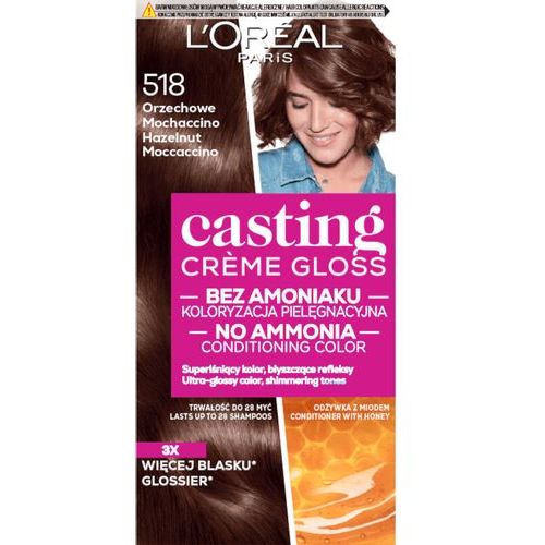 L'Oreal Paris Casting Creme Gloss Farba za kosu 518 Hazelnut Mocha slika 1