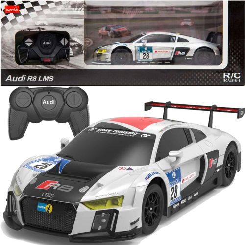 Licencirani auto na daljinsko upravljanje AUDI R8 LMS 1:24 - bijeli slika 1