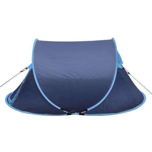 Prigodni šator za kampiranje za 2 osobe mornarsko plavi / svjetloplavi slika 7