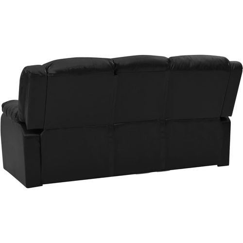2-dijelni set sofa od umjetne kože crni slika 7