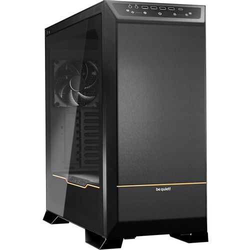 be quiet! BGW50 DARK BASE PRO 901 Black, MB compatibility: E-ATX / XL-ATX / ATX / M-ATX / Mini-ITX, Three pre-installed be quiet! Silent Wings 4 140mm PWM fans, Ready for water cooling radiators up to 420mm slika 1