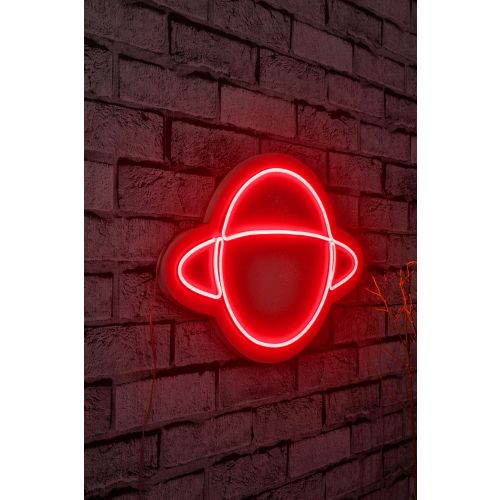 Wallity Ukrasna plastična LED rasvjeta, Saturn - Red slika 1