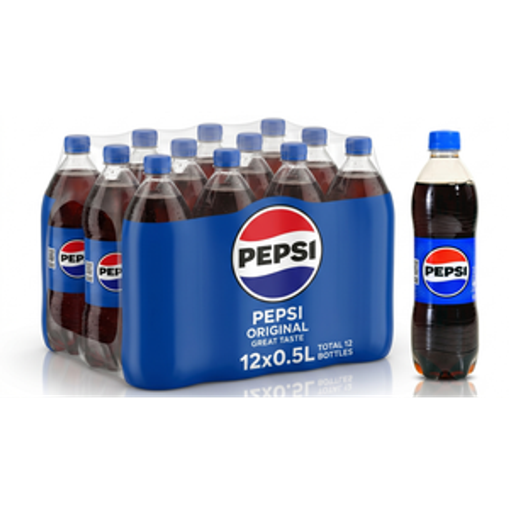 Pepsi Cola pet 12x0,5l  XXL  slika 1