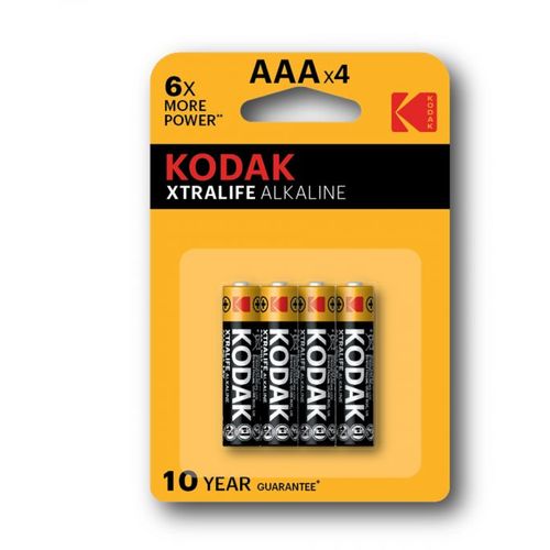 KODAK Alkalne baterije EXTRALIFE AAA/4kom slika 1