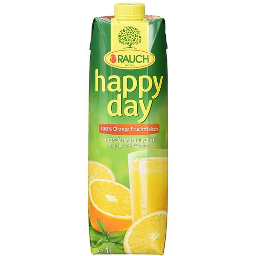 Rauch Happy Day Sok 100% Naranča Komadići 1,0l slika 1