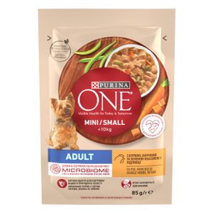 Purina ONE® Adult s okusom piletine, mrkve i mahuna, 26x100g