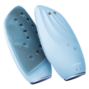 Sonic Thermo Facial Brush &amp; Face-Lifter GESKE| 8 in 1 , aquamarine