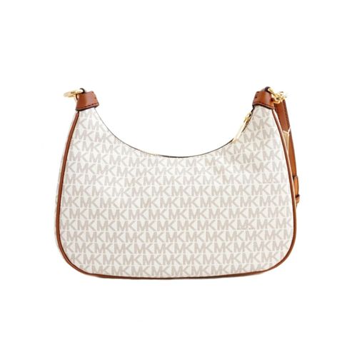 Ženska Ručna Torba Michael Kors CORA-VANILLA Siva 27 x 21 x 7 cm slika 2