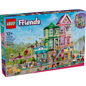 LEGO® FRIENDS 42670 Stanovi i trgovine u Heartlakeu