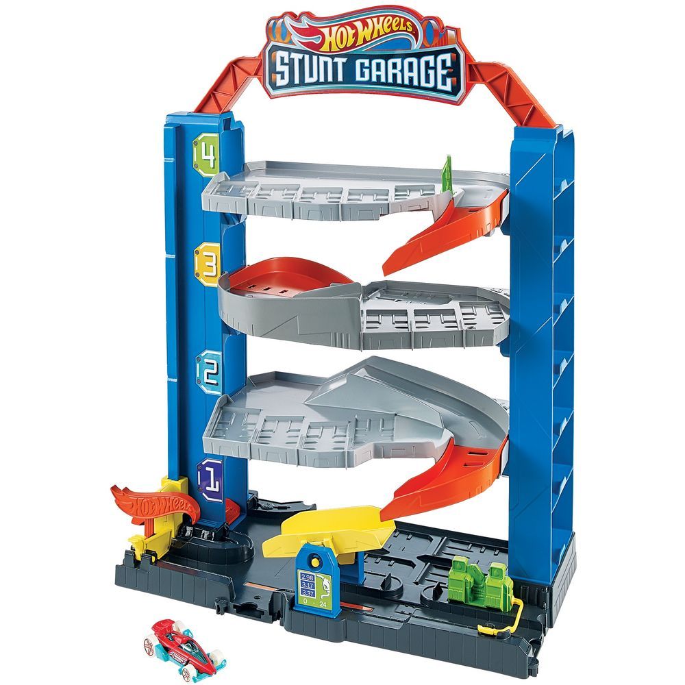 Hot Wheels City Stunt Garaža za autiće slika 1