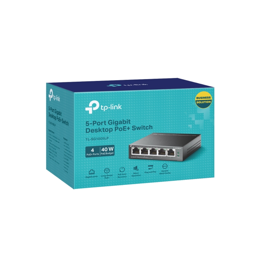 TP-Link 5-portni gigabitni desktop switch s 4-portnim PoE+ slika 6