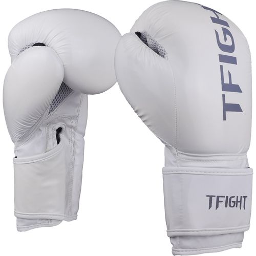 TFIGHT Protekt Boxing Gloves White 8 OZ, rukavice za boks slika 1