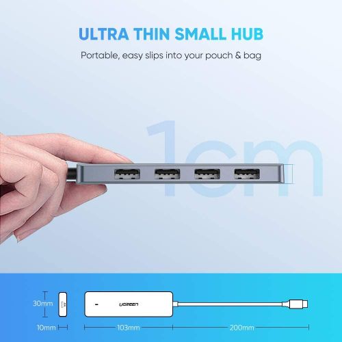 Ugreen USB-C Hub s 4 porta - kutija slika 6